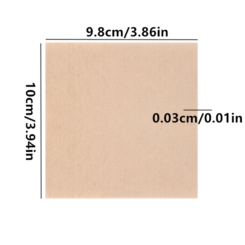 2/4 قطعة مربع مكافحة الاحتكاك الفخذ الشريط غير مرئية الفخذ التصحيح امتصاص العرق مكافحة الغضب الفخذ وسادة ملصق الإغاثة آلام الجسم #5