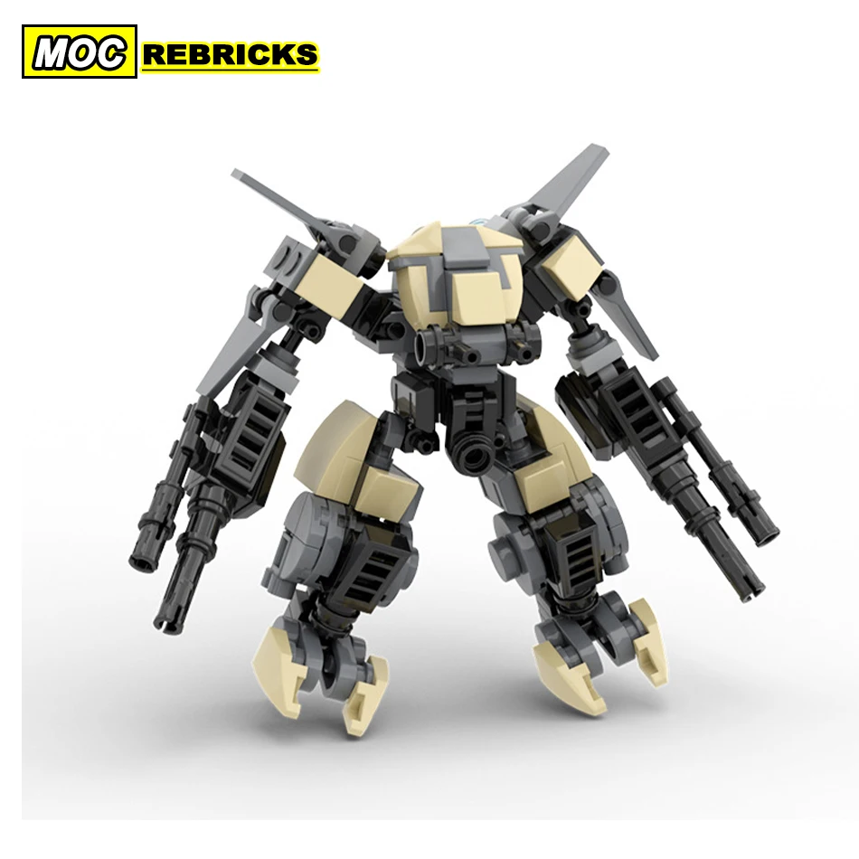 

MOC Mech Series Building Blocks Cool Combat Mecha Movie Warfare Robots Model DIY Kids Small Particle Education Brick Toys Gift