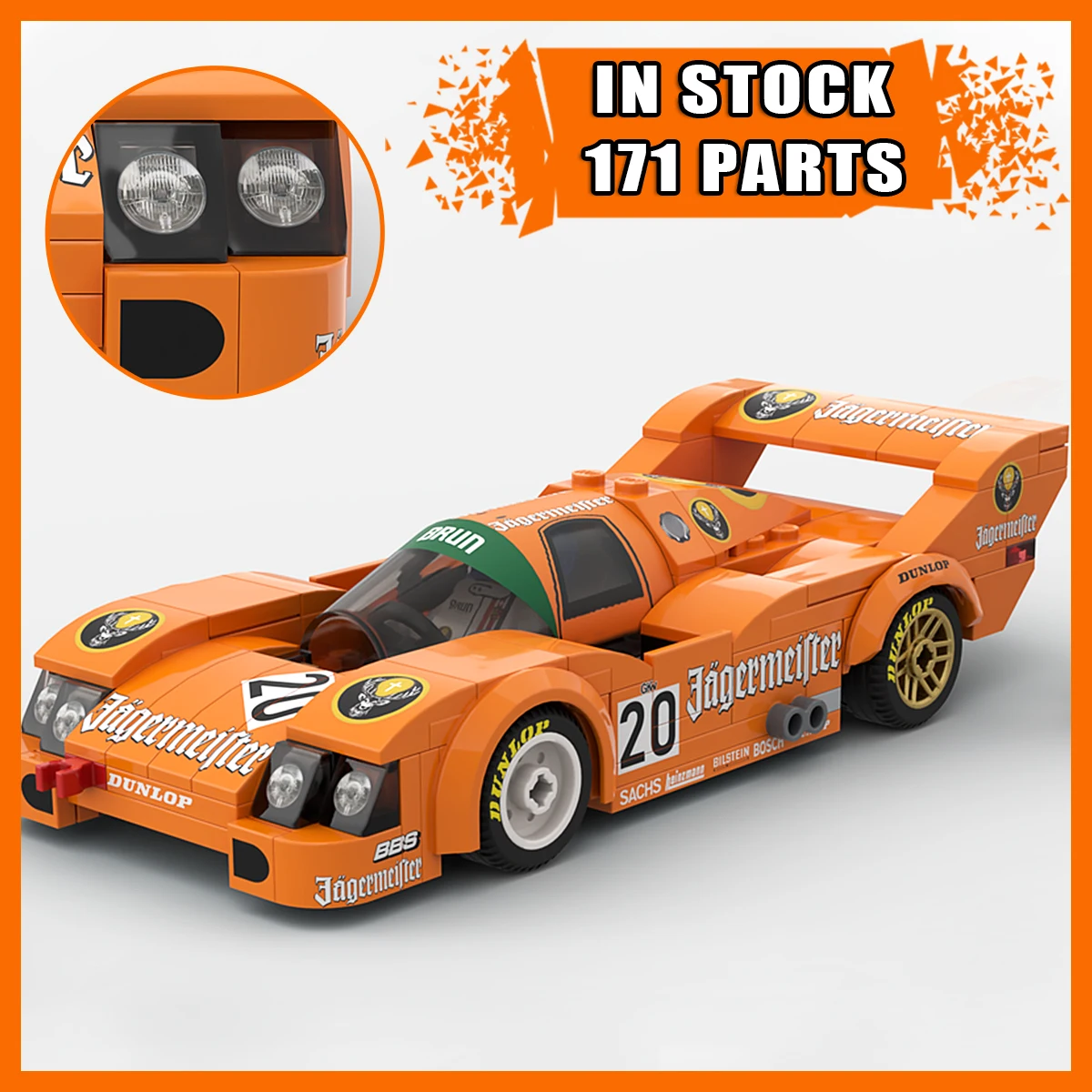 

НОВЫЙ набор строительных блоков для сборки технического гоночного спортивного автомобиля, MOC-131436, модель для самостоятельной сборки, креативный подарок на день рождения для детей и мальчиков