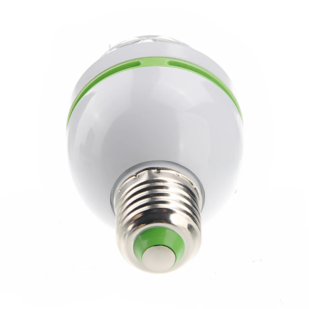 

E27 3W AC85-265V 3-LED Rotating Lamp LED Light LED party Light LED rotating lamp
