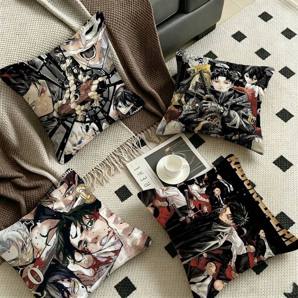 Classic Anime K_Kagurabachi Pillow Anime Pillow Sofa Bed Head Pillow Cover Cushion Cover 45x45 Cm Fashion