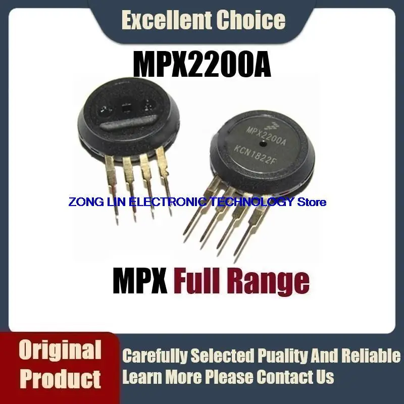 1-10Pcs/Lot Original Authentic MPX2200A MPX2200 Package SIP-4 Transmitter Pressure Sensor Chip