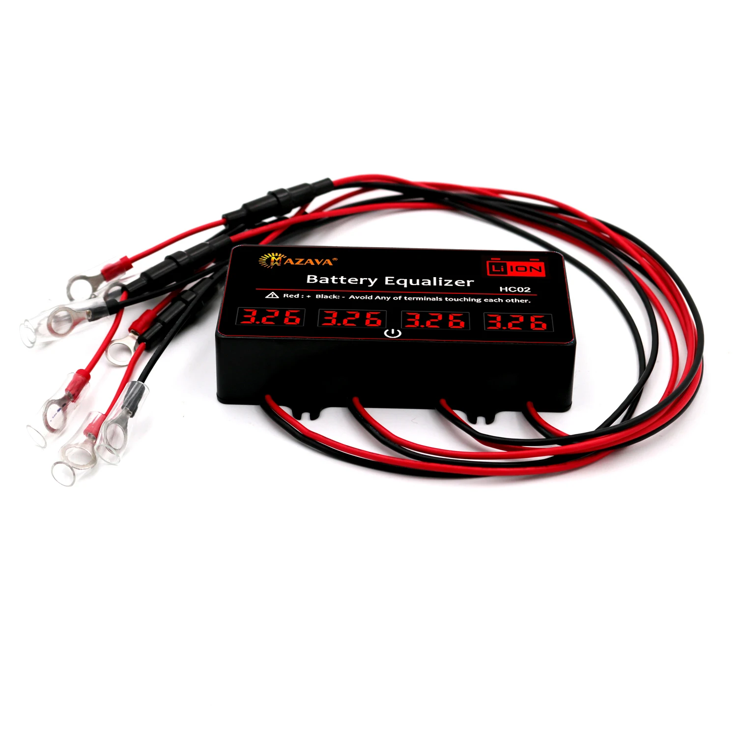 MAZAVA HC02 4S 4 X 3.2V Battery Equalizer Active Balancer 3.2V 12.8V 14.4V Lifepo4 Pack Lithium iron phosphate BMS Charge