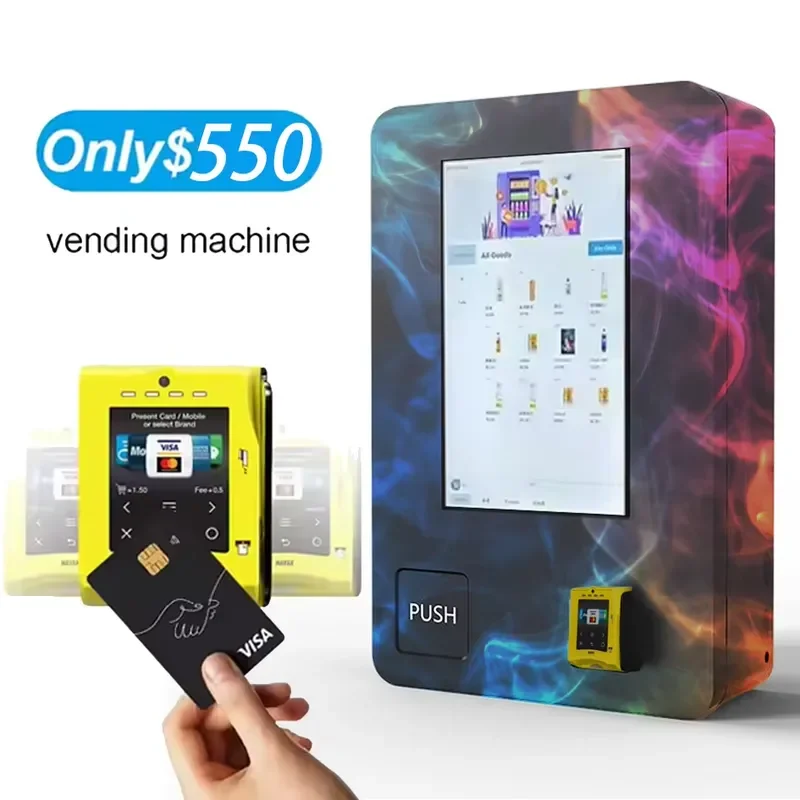 for Automatic Small Vending Machine with 21.5 Inch Touch Screen Sanitary Pad Dispenser