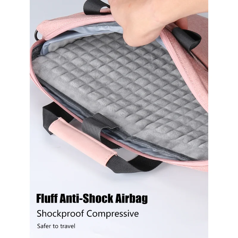 Laptop Bag Case 12/13/14inch Waterproof Notebook Bag for  Computer Shoulder Handbag Briefcase Bag