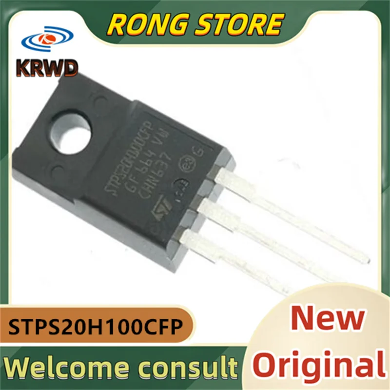 10 шт. STPS20H100CFP новый оригинальный STPS20H100 STPS20 TO220F