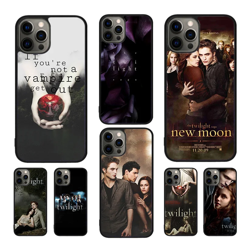 Twilight Saga Poster Phone Case For iPhone 16 15 14 11 12 13 mini Pro  XR XS MAX Plus coque Cover Shell