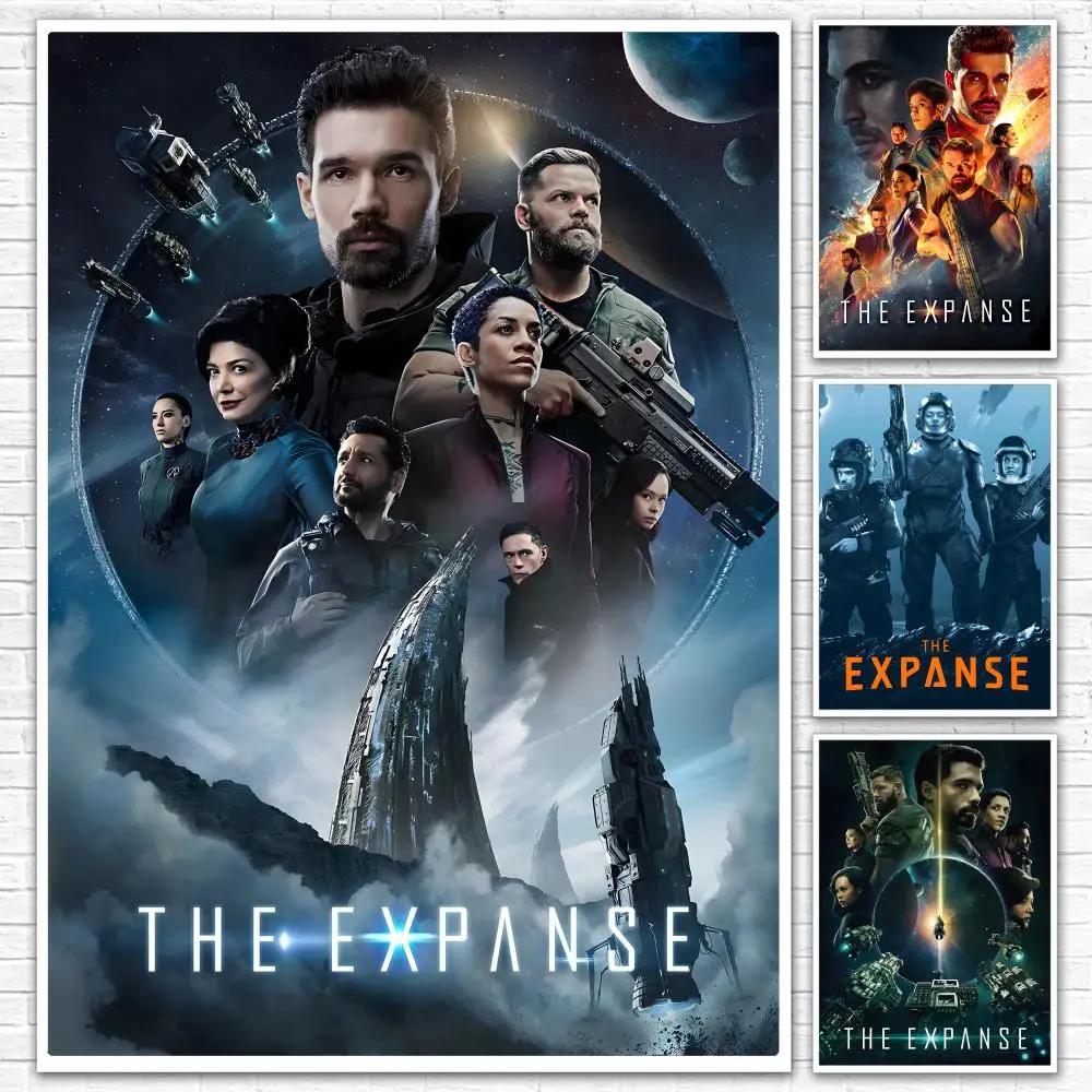 Sci-Fi Series T-The Expanse Poster All-match HD Waterproof Self-Adhesive Wall Art Sticker For Home Bedroom