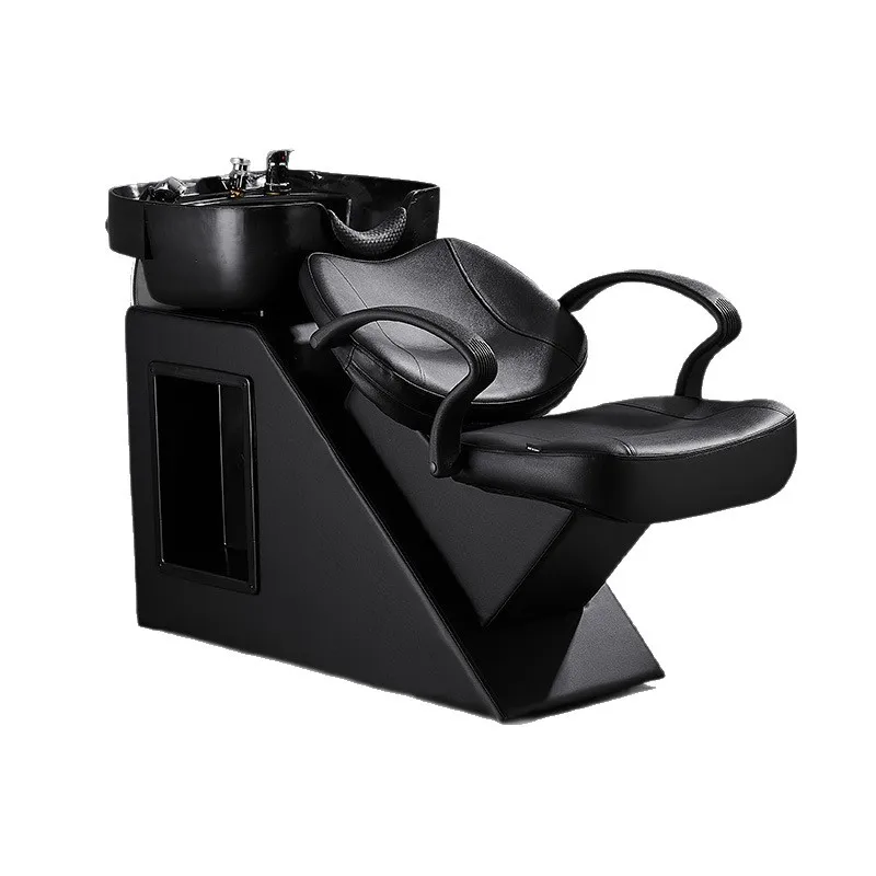 Barber shop Shampoo bed Flush massage Semi-reclining beauty salon Special for hair salon