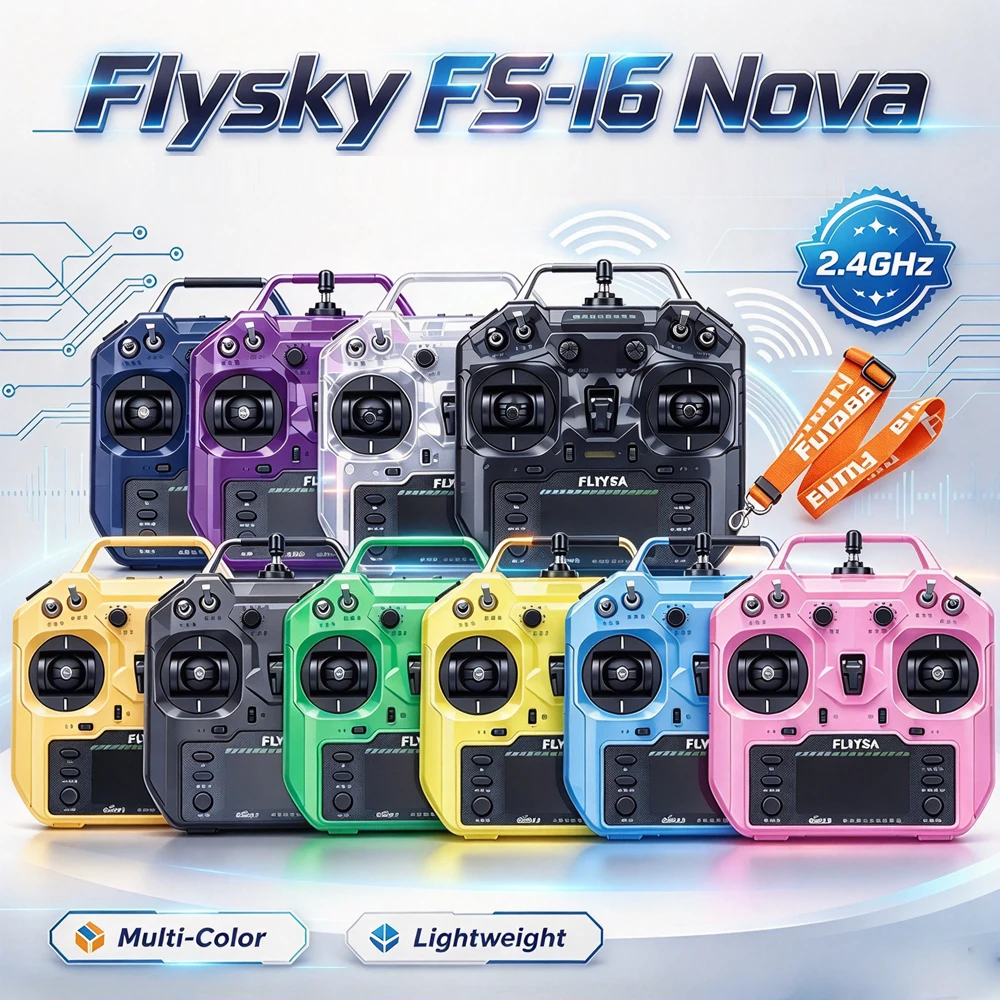 Flysky FS-I6 Nova FS-I6Nova 2.4Ghz 10CH AFHDS 2A Radio Transmitter X8M Receiver