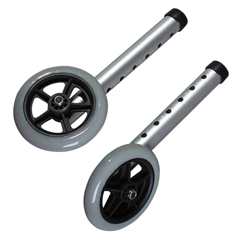 2 pcs Halloween Christmas New Year Wheelchair Caster Wheels Wheelchair User Walker Wheel Replacement High