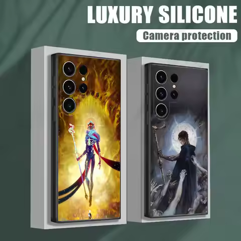 Game L-Lol A-Arcane Viktor Phone Case For Samsung S25,S24,S21,S22,S23,S30,Ultra,S20,Plus,Fe,Lite,Note,10 Black Soft Shell