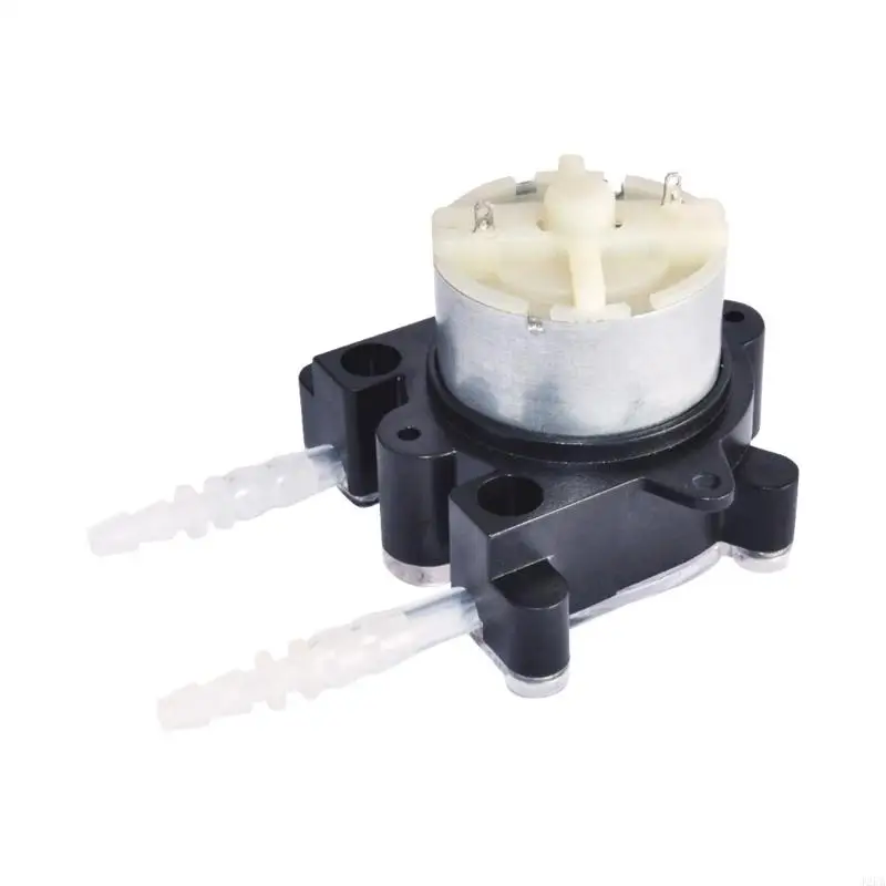 12V Small Peristaltic Pump With Priming Function Adjustable Speed 0.1 60RPM for Lab Aquarium Dosing and Titration