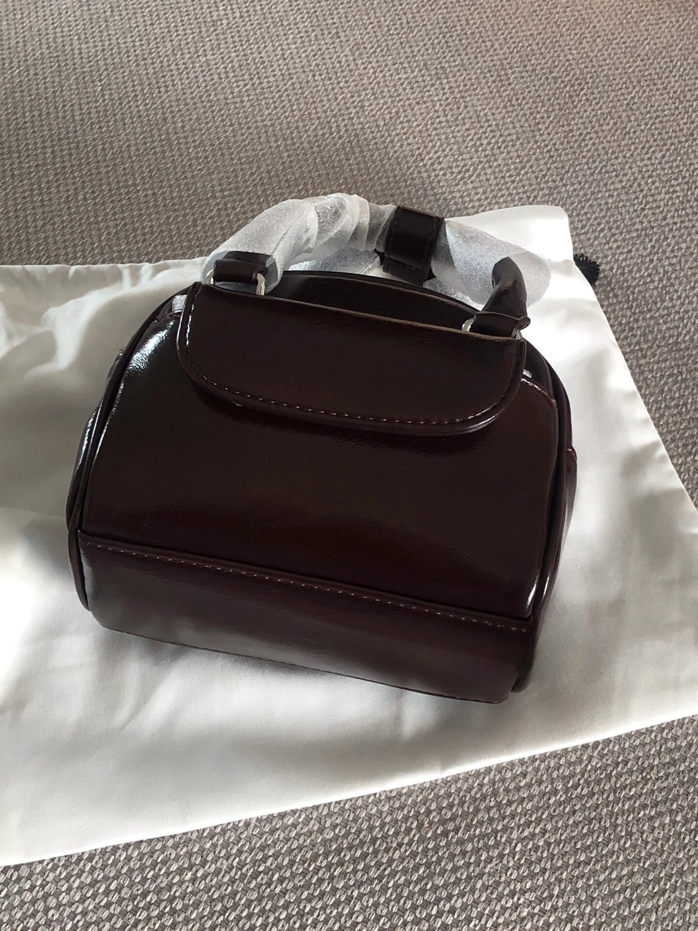 

Faionable Handbag Luxury Retro Boston Bag Women's Crossbody Bag Sli New 2025 Soft Leather Zipper Closure Casual