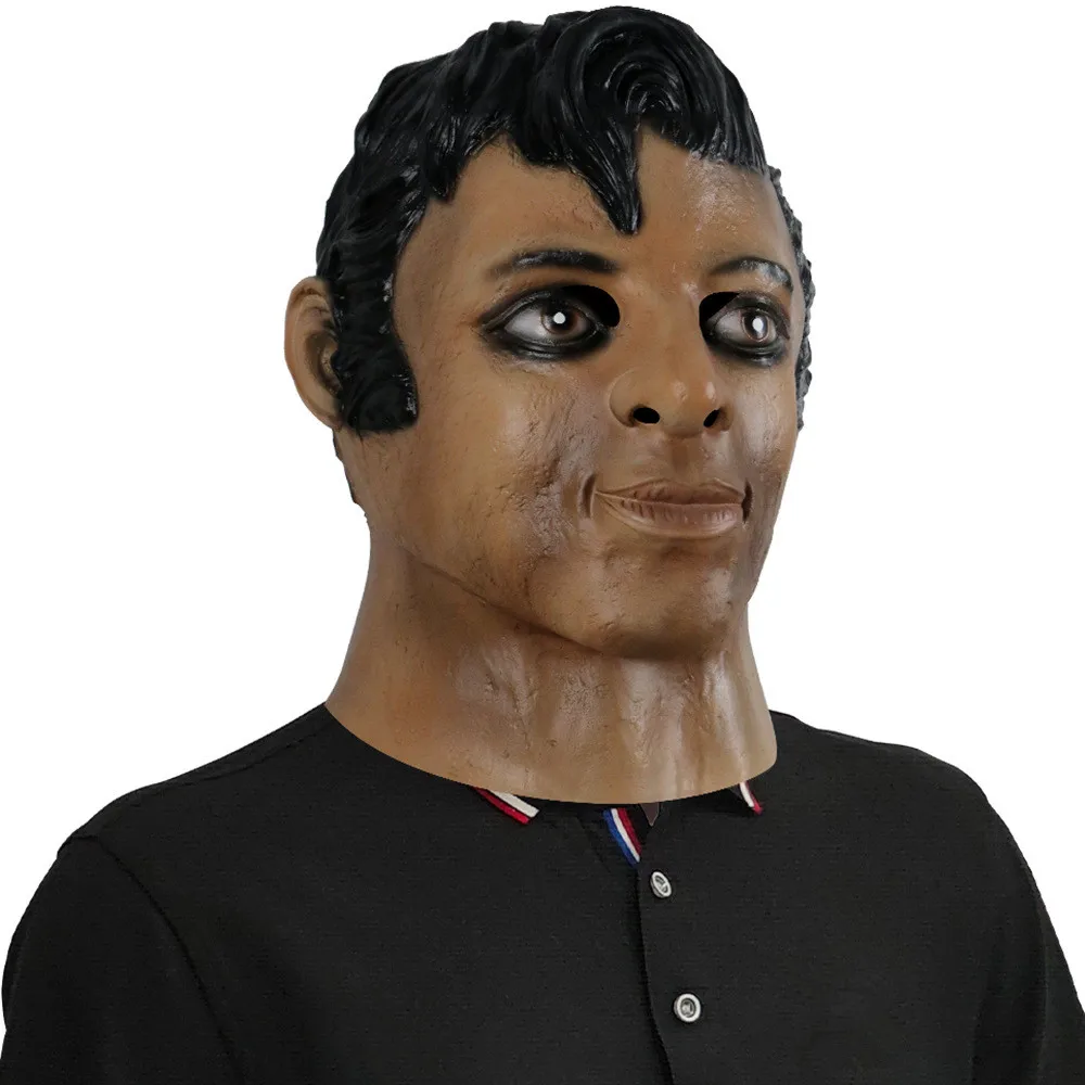 Realistische Menschliche Gesichts-Latexmaske Prominenten-Maske für Erwachsene Halloween-Kostüm Party-Requisiten Maskerade – Detail 2