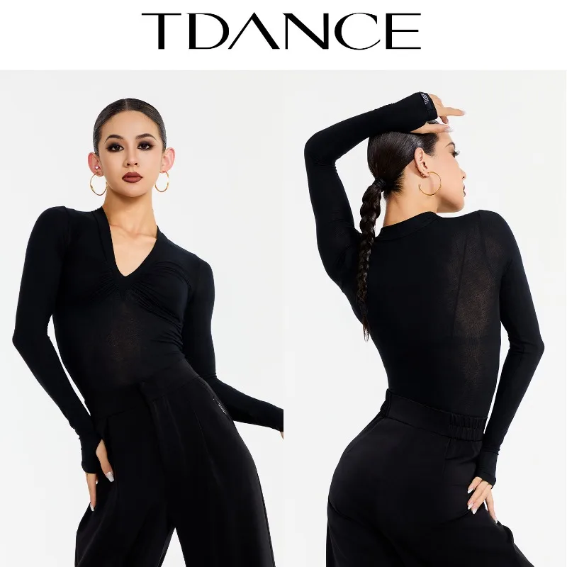 Standard national TDANCE personnalisé [combinaison plissée à col en V] Base cintrée pour femmes pour un usage quotidien en classe GL-61