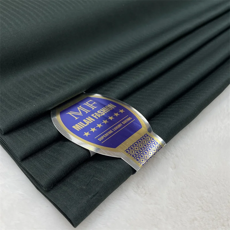 

2025 5 Yards African Nigerian TR Men Satin lace Fabric Embroidery Lace High Quality Man Lace Material For Men Dubai Style