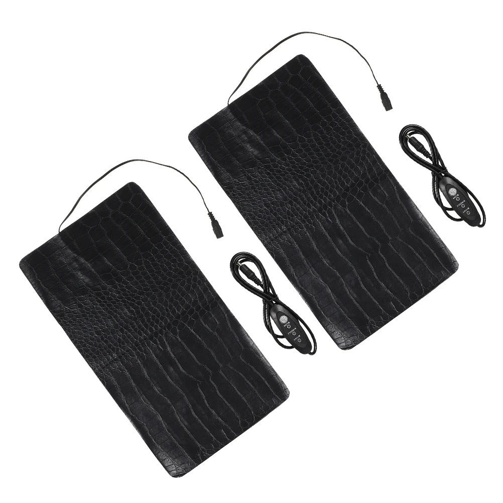 

2 Pcs Small Heating Blanket Heating Pad USB Powered 3 Temperature Settings Durable Waterproof Material Reptile Warming Bed Mats