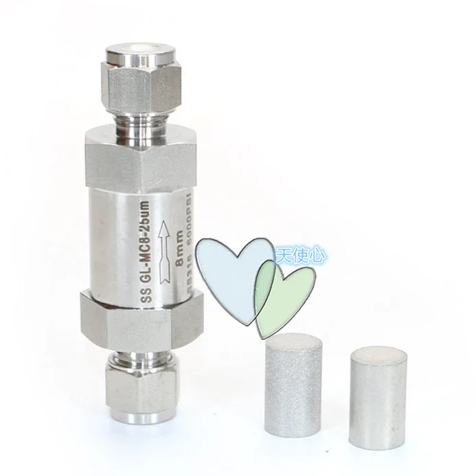 Stainless steel gas precision high  low temperature resistance high pressure precision corrosion resistance liquid Filter