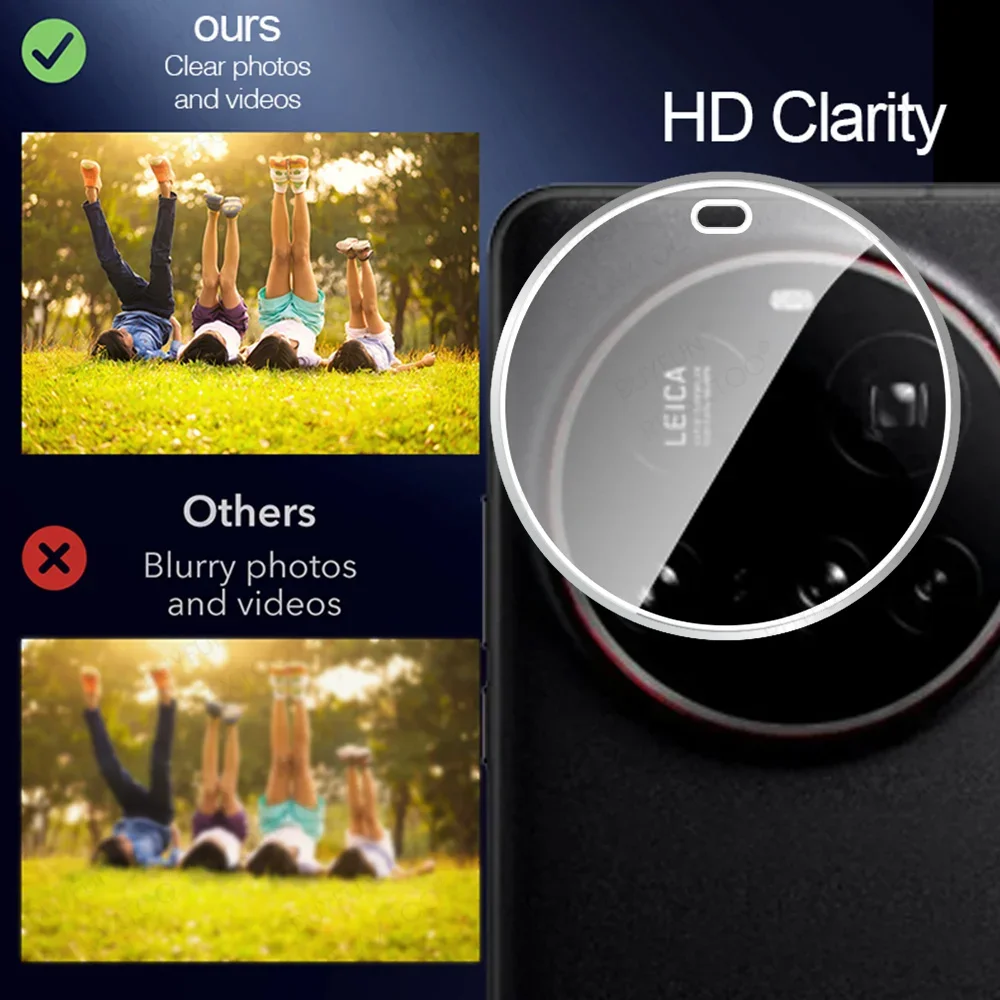 1-2 шт. 3D изогнутая защитная пленка для камеры HD для Xiaomi 15 Ultra, задняя крышка, стекло объектива Xiaomi15Ultra Mi 15Ultra Mi15Ultra 15U 5G Global