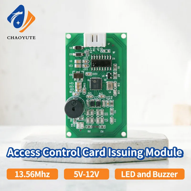 Access Control Card Issuing Module, Driver Free USB Analog Keyboard Port 13.56MHz IC RFID Radio Frequency Identification