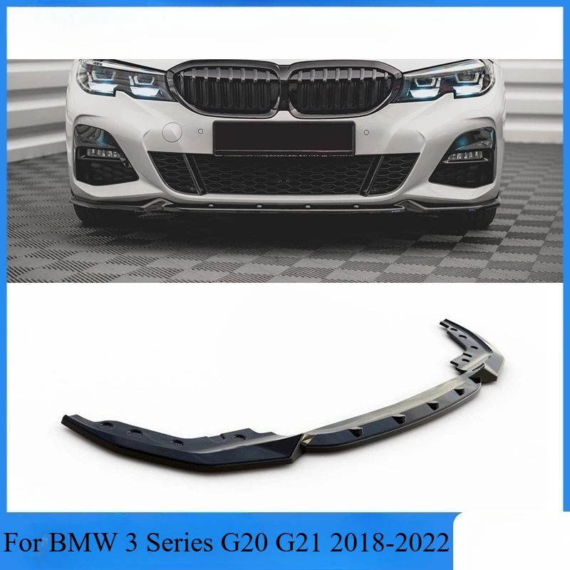 

Suitable for BMW 3 Series G20 G21 2018-2022 modified front shovel lip Bumper spoiler diffuser body kit