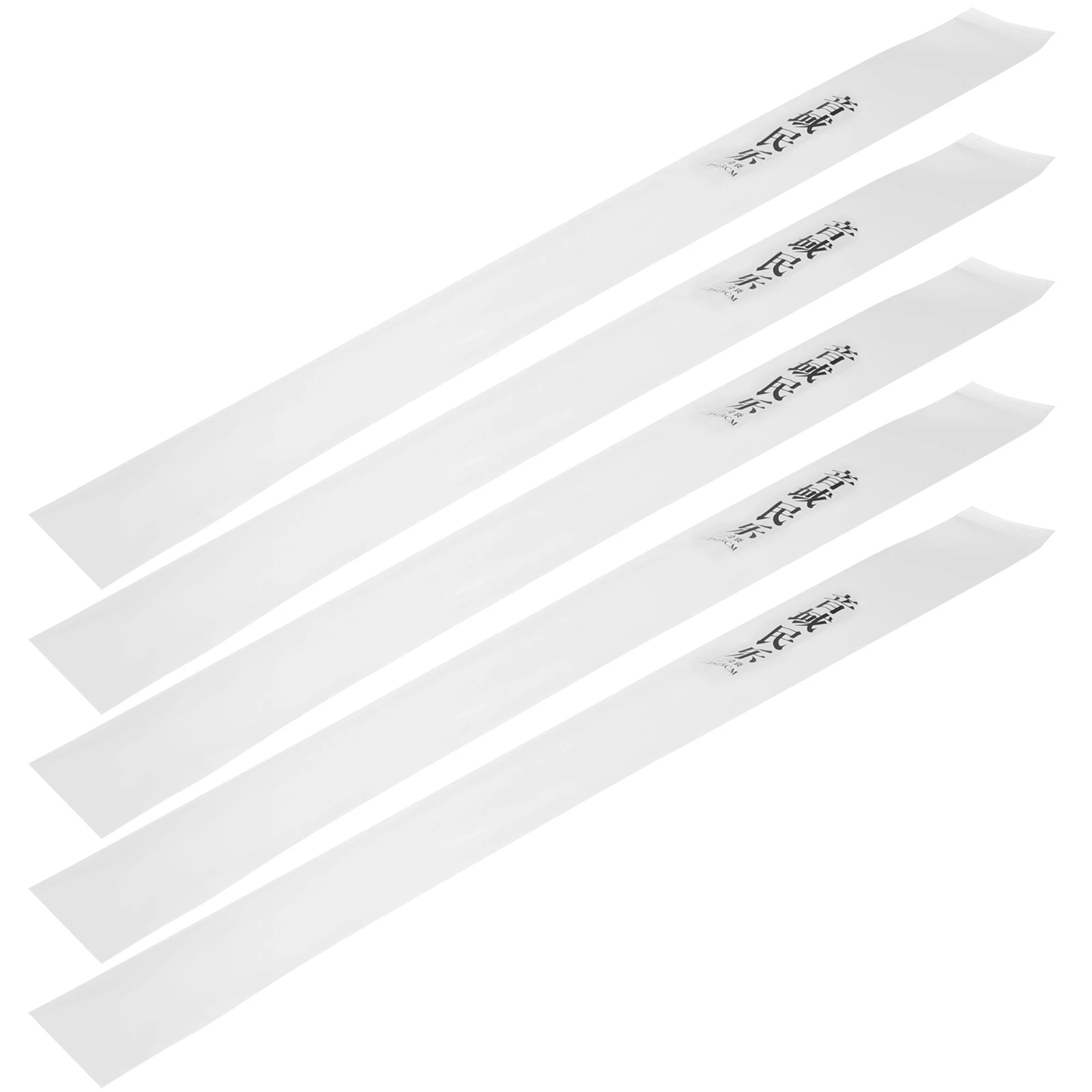 

5 Pcs Bamboo Flute Bags 7x75cm Anti crack Moisture proof Storage Pouches for Flutes Musical Instruments Plastic Protective Cases