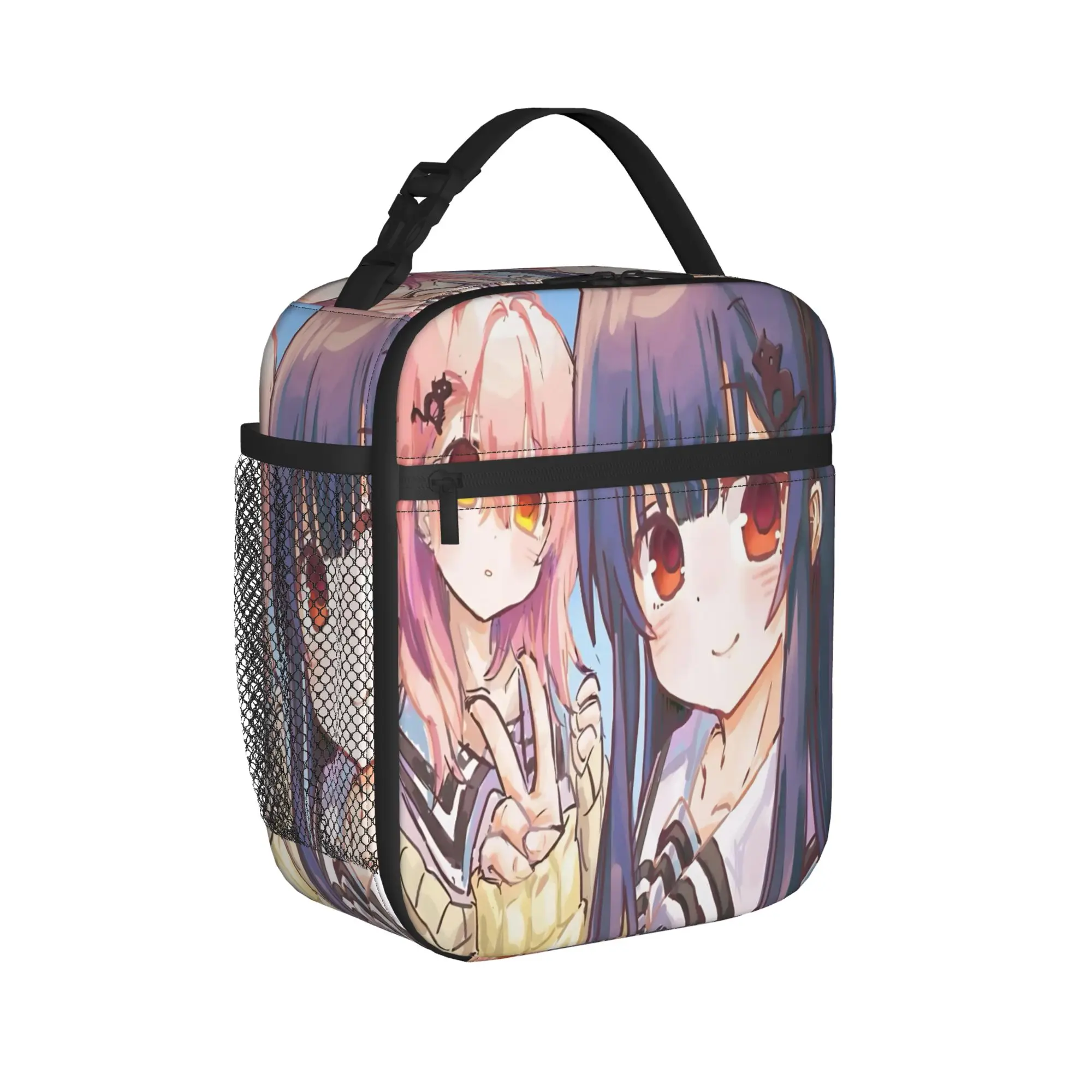 Lunch Box You and Me and Her A Love Story Miyuki Aoi  Merch  Storage Food Box INS Trendy Thermal Cooler Bento Box For Office
