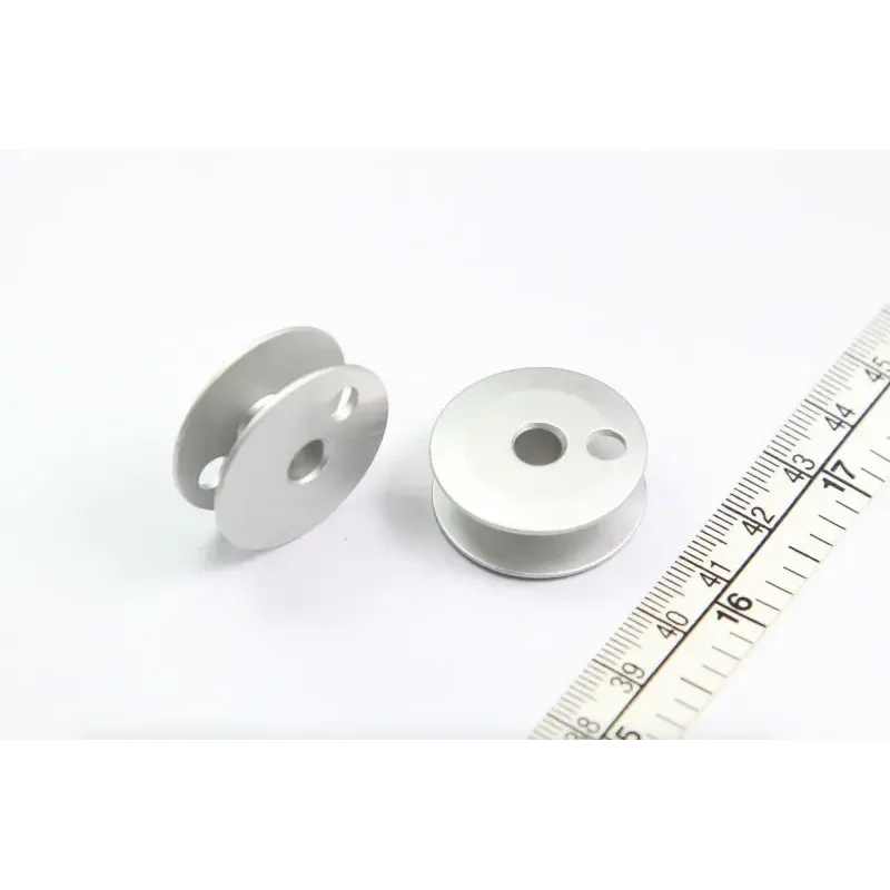

10 Pcs 155484-001 B0-1215MM(A) Aluminum Bobbin Compatible with JUKI LH-527 Brother LT2-B836 B882 Sewing Machines