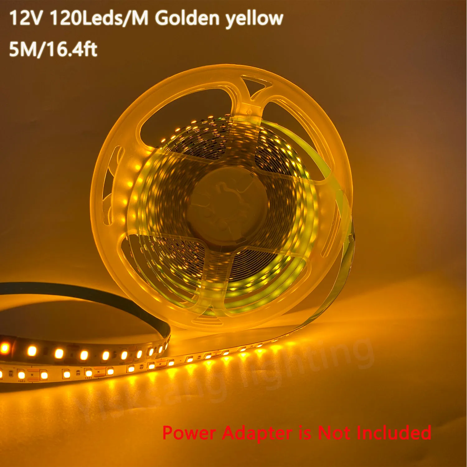 2Pcs/1Pc Golden Led…