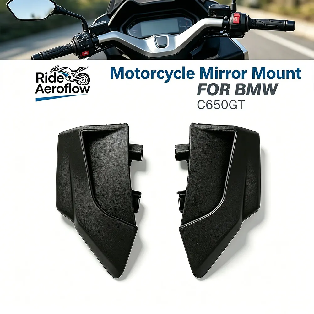 Suitable for BMW C650GT 2014-2016 rearview mirror seat/reflector bracket