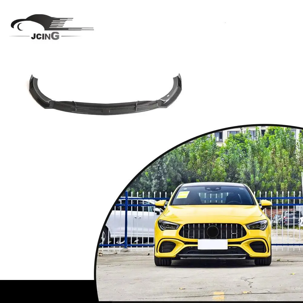 

High Class Sport Style Front Bumper Lip Chin Spoiler Splitter Diffuser For Mercedes Benz CLA AMG W118 2020-22
