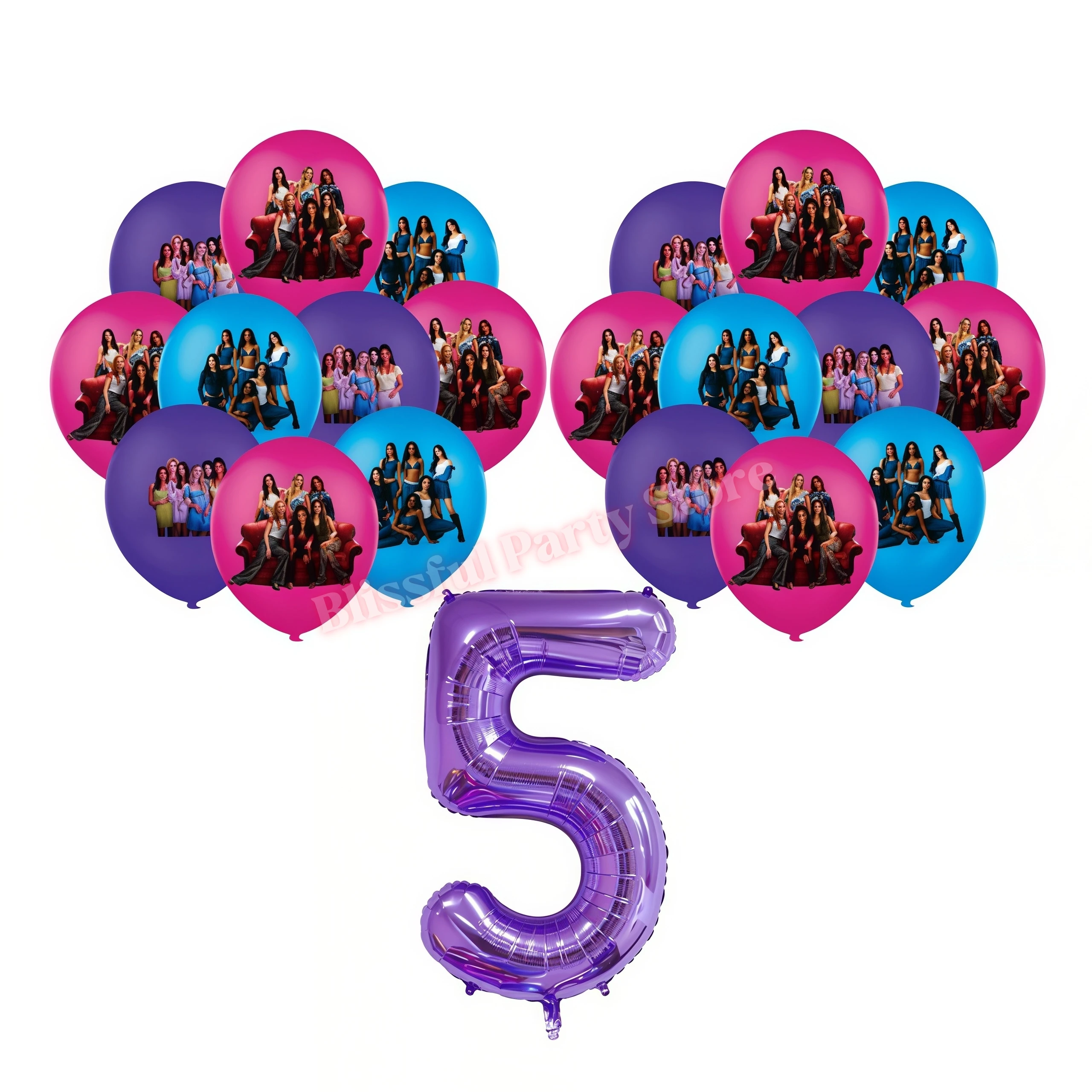 Idol K&Katseye Verjaardagsfeestje Decoratie Plaat Cup Servet Ballon voor Kpop Girl Party Favor Baby Douche Evenementbenodigdheden Fans Gift