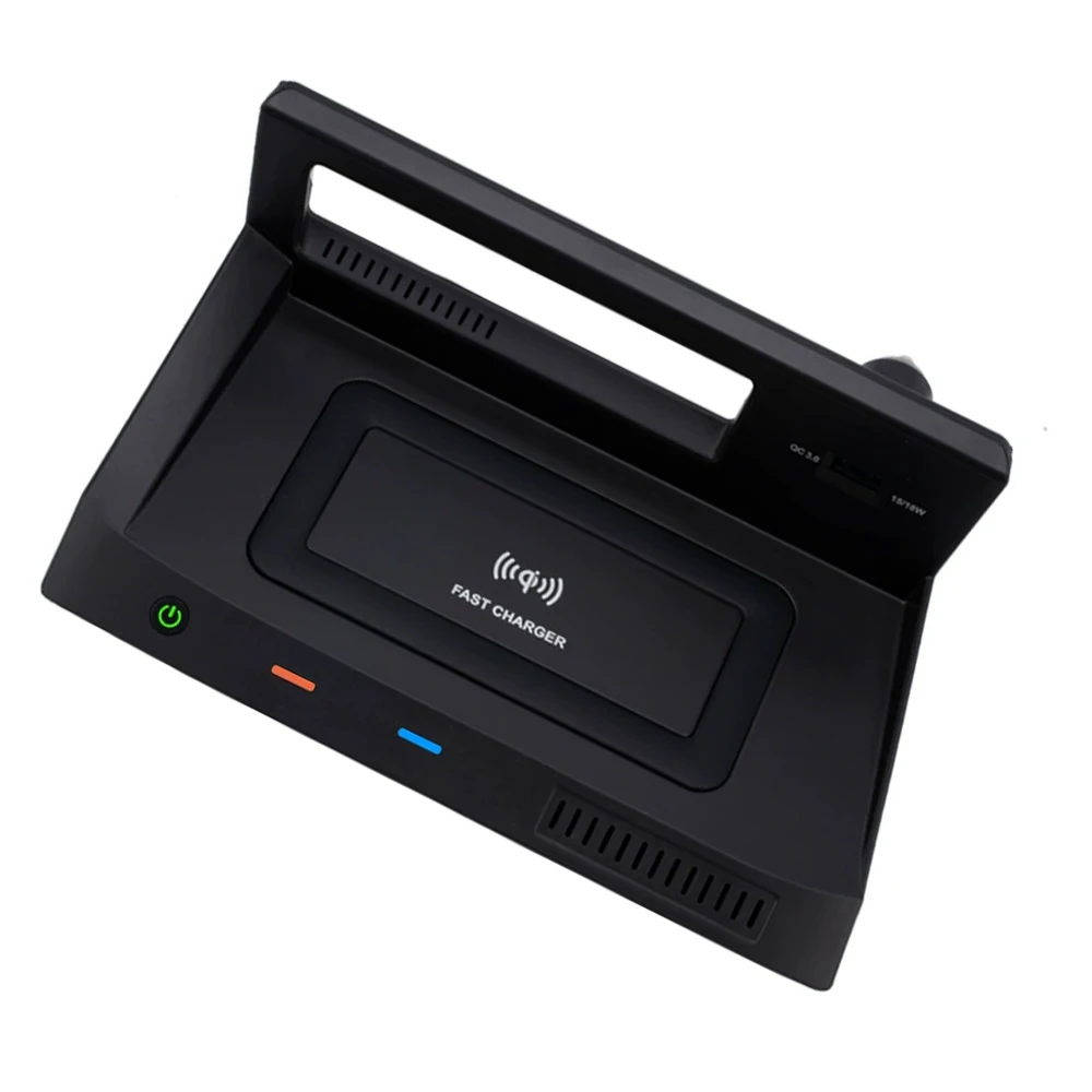 لفولكس واجن تيجوان 2017-2024 شاحن سيارة اكسسوارات الفقرة السيارات شاحن لاسلكي للسيارة صالح شاومي ، آيفون شاحن سيارة الهاتف #6