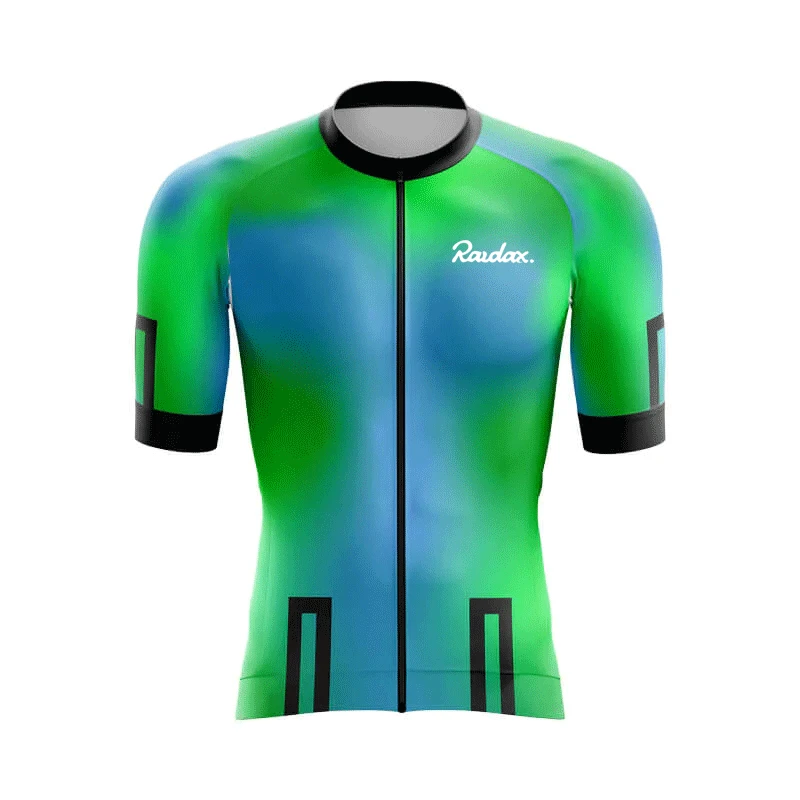 

RAUDAX Men's Summer New Colorful Cycling Shirt Cross country Motorcycle Team Uniform mountain bike cycling jersey basket jersey