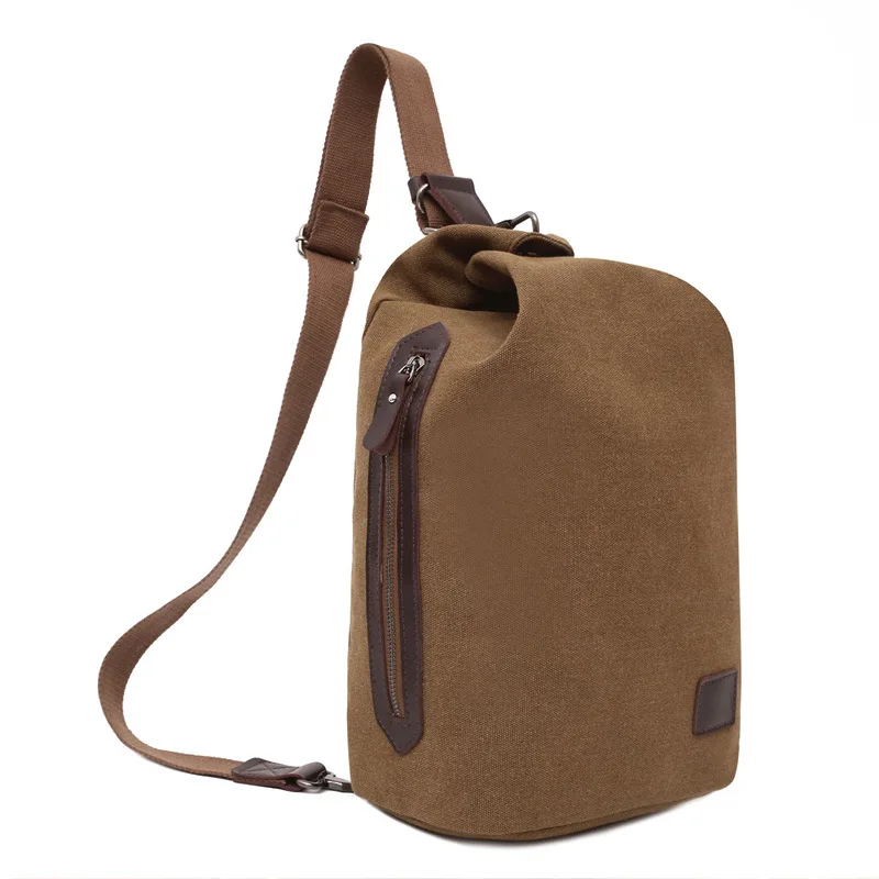 2025 New Vintage Fashion Man's Canvas Backpack Travel Schoolbag Male Backpack MenLarge Capacity Rucksack Shoulder Large Capacity
