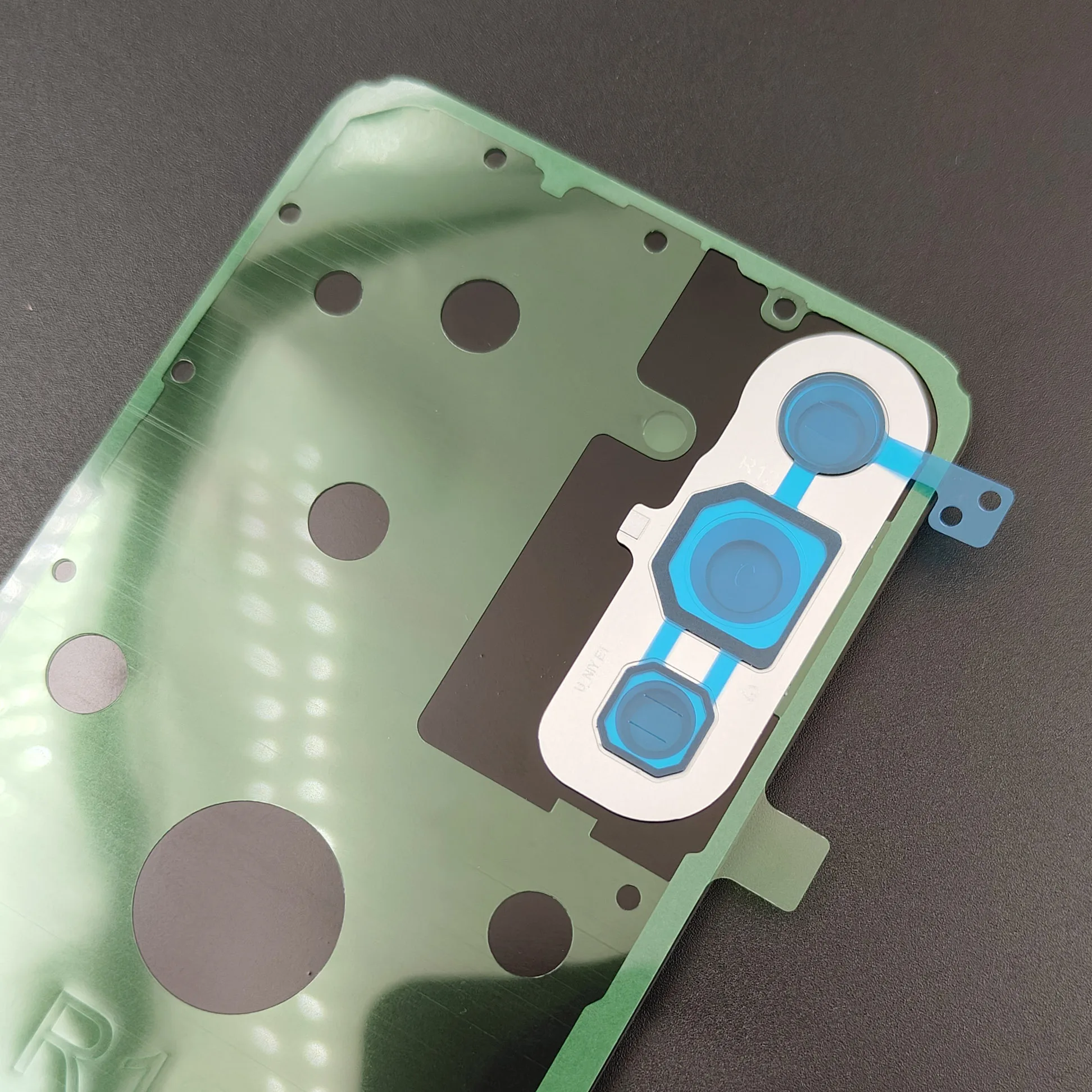 100% A+++ Glass Back Door Lid For Samsung Galaxy S24 FE Battery Cover Rear Housing Case Shell With Camera Lens Adhesive Tools