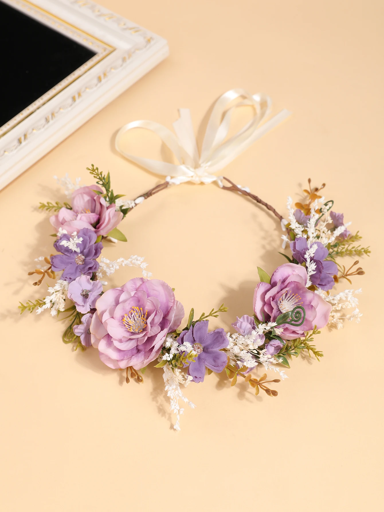 Couronne de fleurs artificiell - Photography Artificial Lighting avis et prix