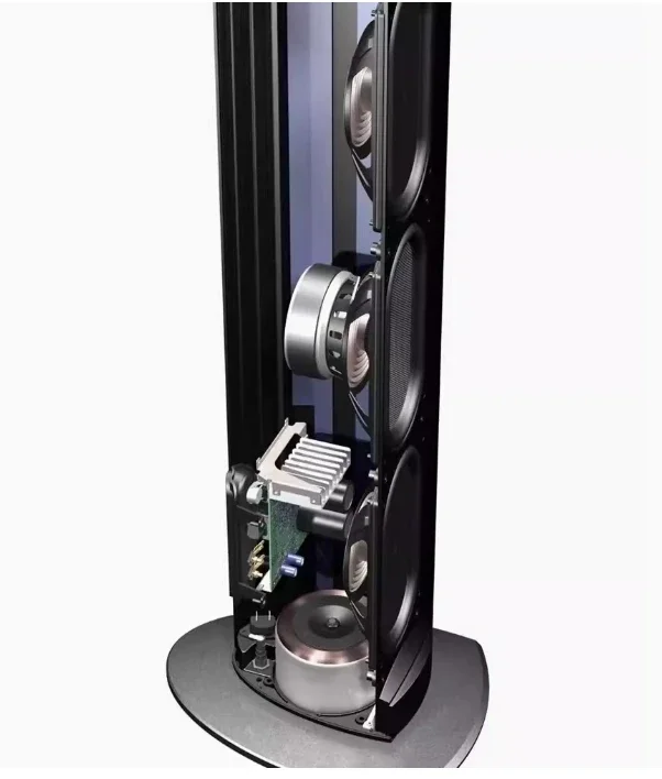 Dive 16hz floor-standing front speaker, dual 300w subwoofer, integrated aluminum alloy tweeter, dual 4.5 midrange