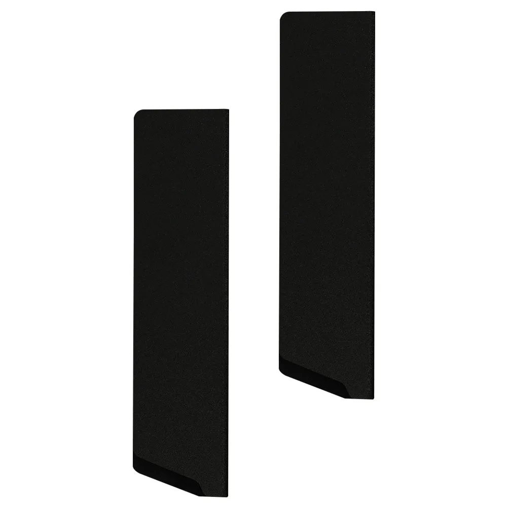 Cubiertas de cortador flocado de larga duración, fundas de cuchillos rentables para uso en exteriores y en la cocina, 2 uds.