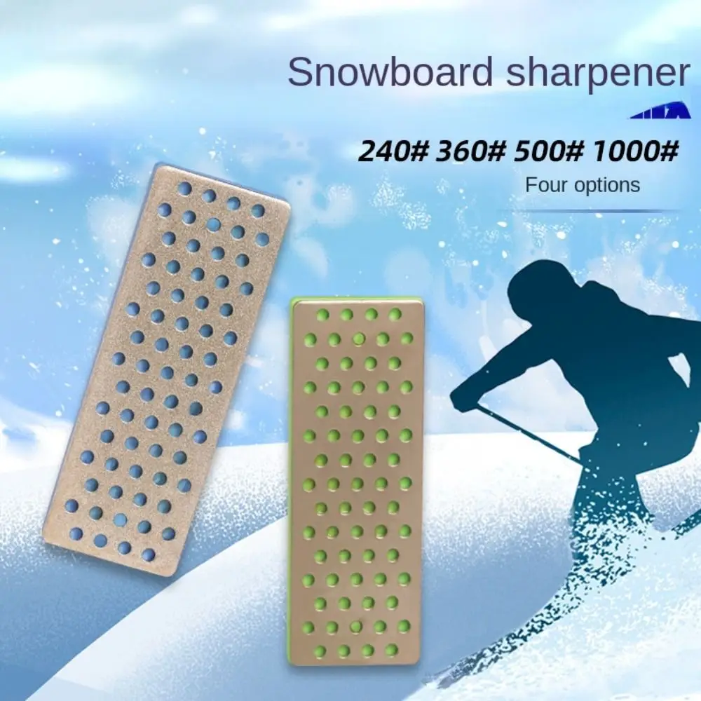 240 360 500 1000 Whetstone Block Smooth Sharp Skiing Sharpeners Grit Precision 4 Styles Snowboard Sharpener Ice Snowboard