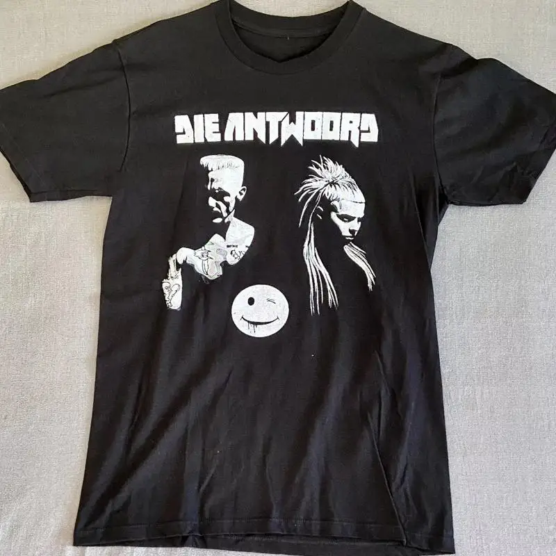 

Редкая футболка DIE ANTWOORD в стиле хип-хоп и рэп для фанатов с короткими рукавами от S до 5XL