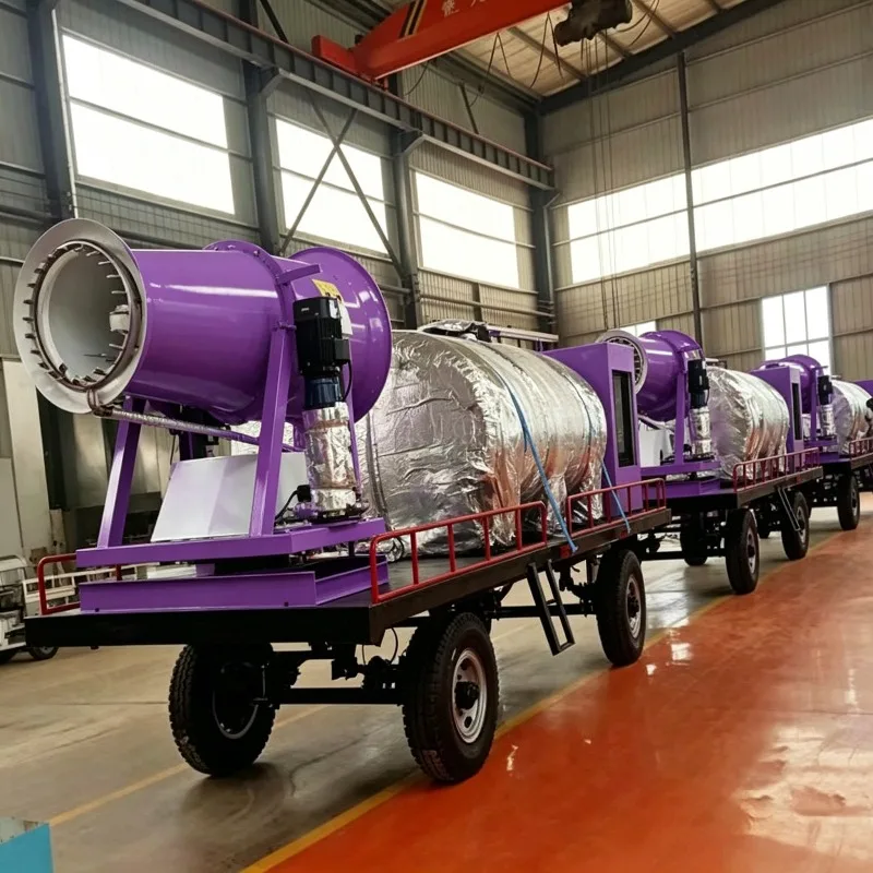 100m Automatic Fog Cannon Machine High Pressure Mist Cannon Dust Control Water Spray System for Mining Environmental CE Certifie