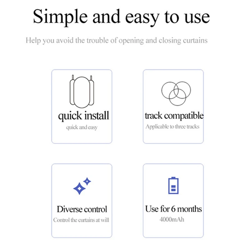 Умные шторы, робот, римский стержень, направляющие/T/U-Rail, 3 в 1, автоматический открыватель для штор, мотор для штор с дистанционным управлением