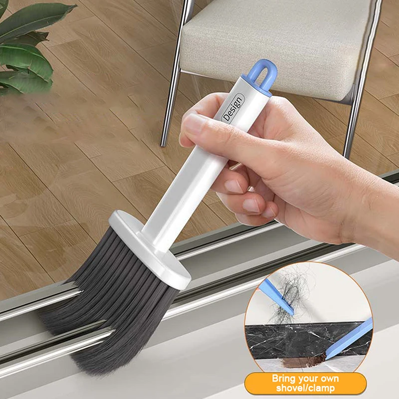 

Home Cleaning Crevice Brush Bathroom Kitchen Tile Dead-end Multifunctional Window Crevice Cove Dust Brushes Cleaning Brush Tool