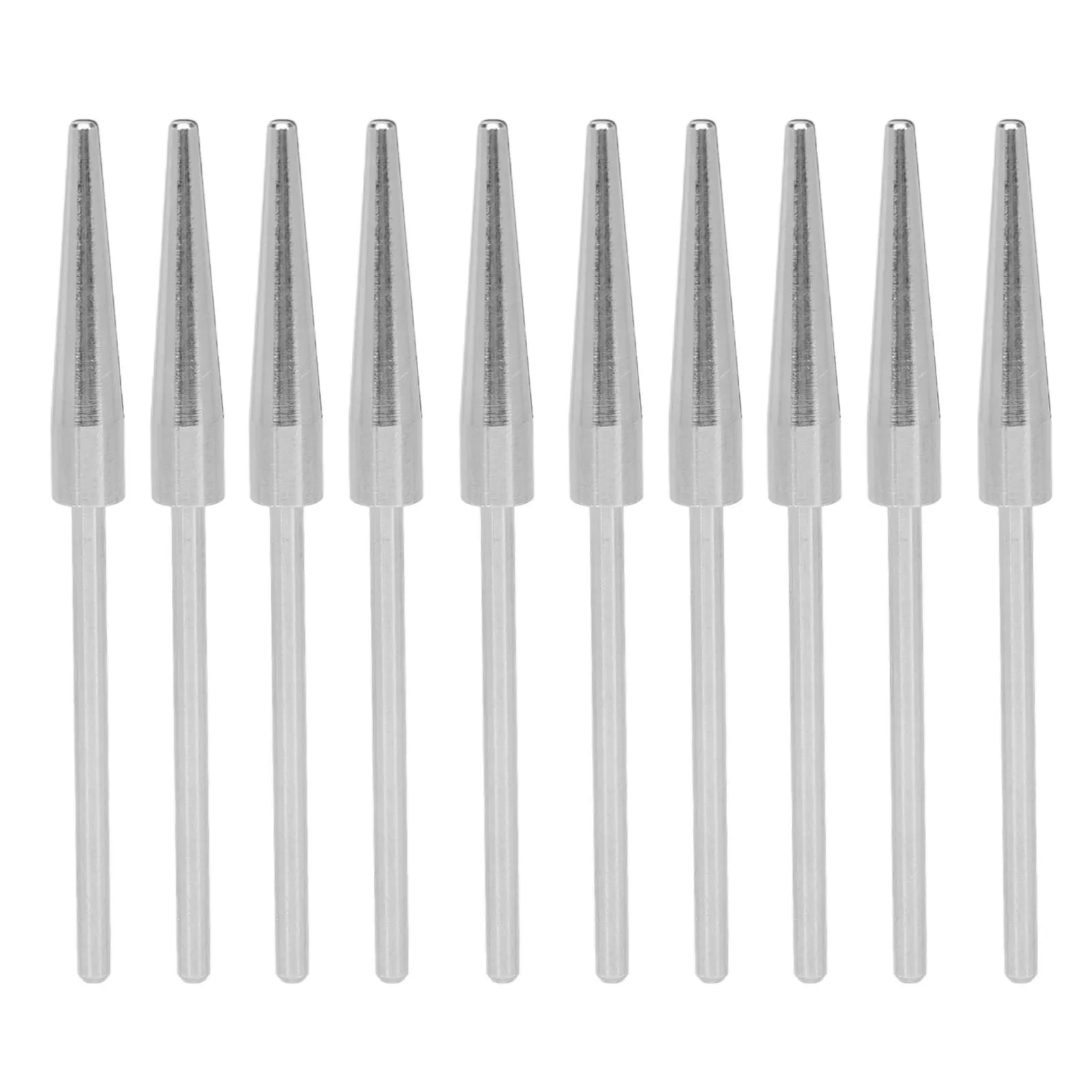 10Pcs Approx 6CM Durable Stainless Steel Portable High Precise Dental Polishing Shank Dental Clinics Necessary Accessories Tools