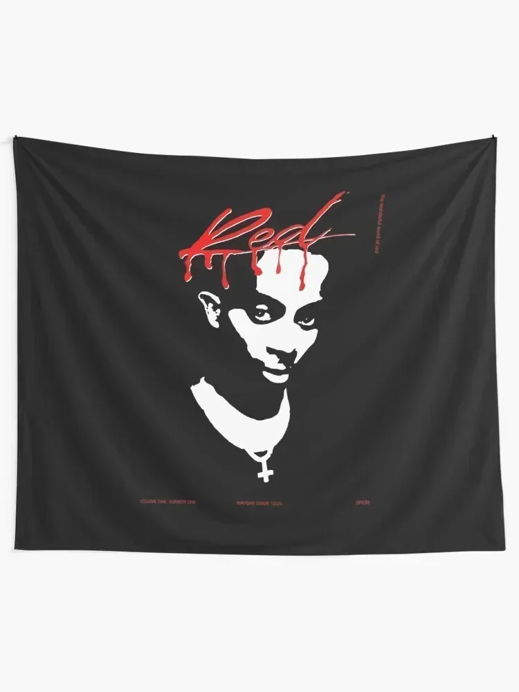 Whole Lotta Red, Carti Tapestry Home Decorations Home Decor Aesthetic Tapestry