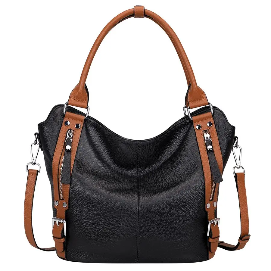 

Leather Handbags for Women Hobo Shoulder Bags Ladies Tote Bag