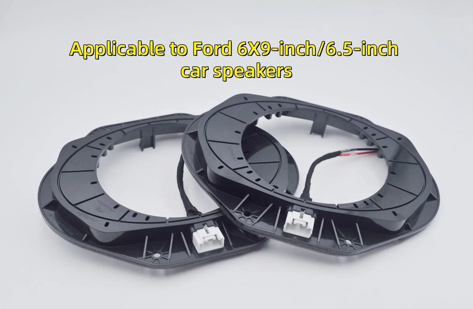Applicable to Ford vehicle series 6X9-inch and 6.5-inch car horn door panels. Special gasket for seamless connection of wires.