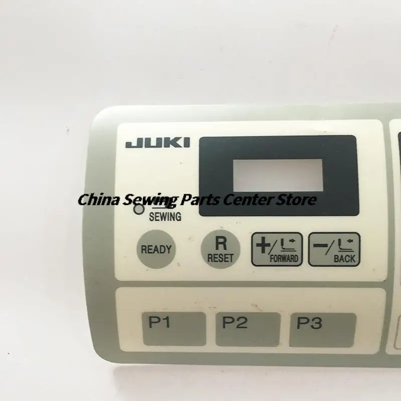 JUKI 1900 Operation Unit Panel Board Membrane Button Switch Paper Sticker Keyboard Sheet Buttonholing Industrial Sewing Machine